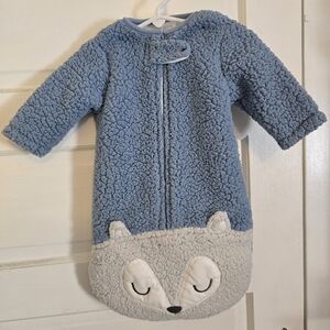 Chick Pea Fleece Baby Bunting